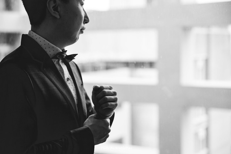 婚禮拍攝 新郎 獨照